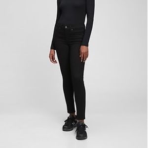 GAP black skinny jeans, size 28